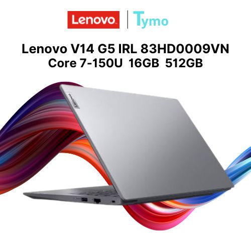 Laptop Lenovo V14 G5 IRL 83HD0009VN (Core™ 7 150U | 16GB | 512GB | Intel® Graphics | 14 inch FHD) - Ảnh 7