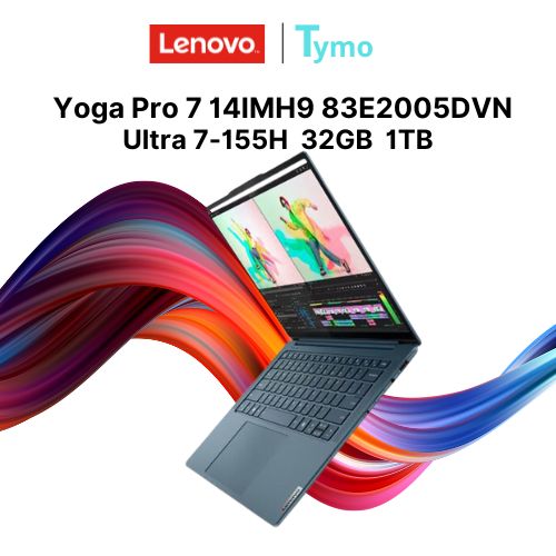 Laptop Lenovo Yoga Pro 7 14IMH9 83E2005DVN (Core™ Ultra 7 155H | 32GB | 1TB | RTX 4050 6GB | 14.5inch 2.8K OLED 120Hz) - Ảnh 4