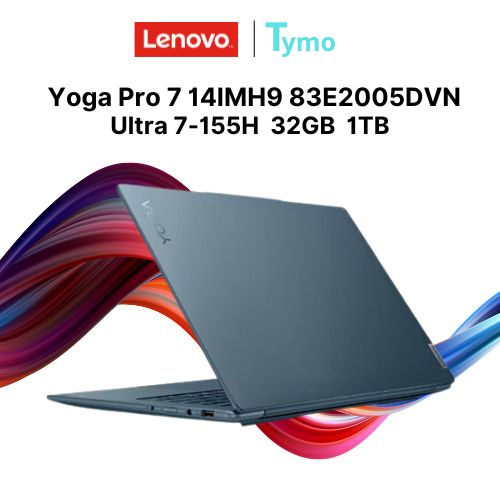 Laptop Lenovo Yoga Pro 7 14IMH9 83E2005DVN (Core™ Ultra 7 155H | 32GB | 1TB | RTX 4050 6GB | 14.5inch 2.8K OLED 120Hz) - Ảnh 6