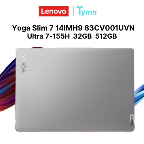 Laptop Lenovo Yoga Slim 7 14IMH9 83CV001UVN (Intel® Core™ Ultra 7 155H | 32GB | 512GB | Intel® Arc™ Graphics | 14.0 WUXGA OLED) - Ảnh 4
