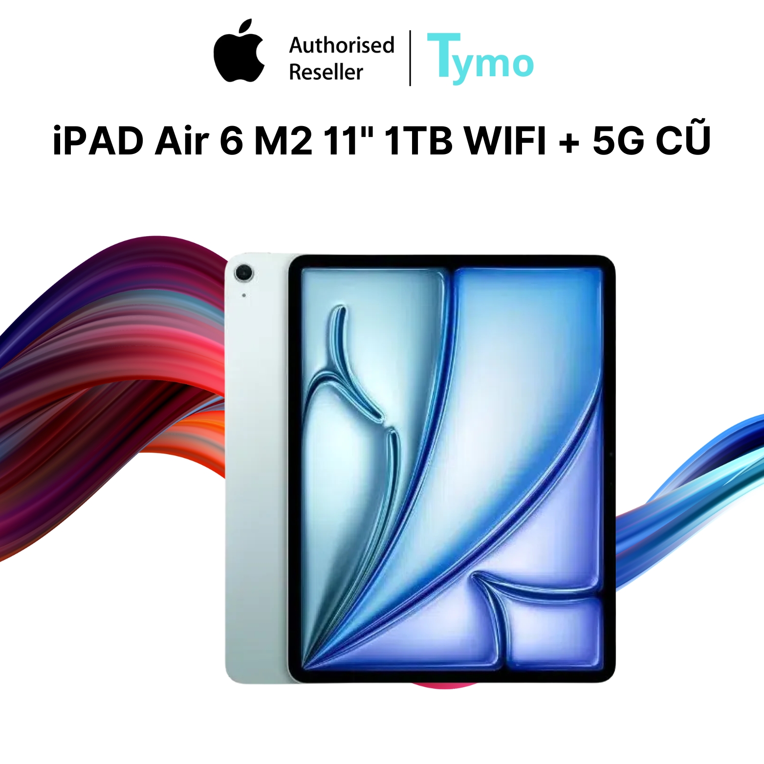 iPad Air 6 M2 11" 1TB Wifi + 5G Cũ Đẹp 99% - Ảnh 5