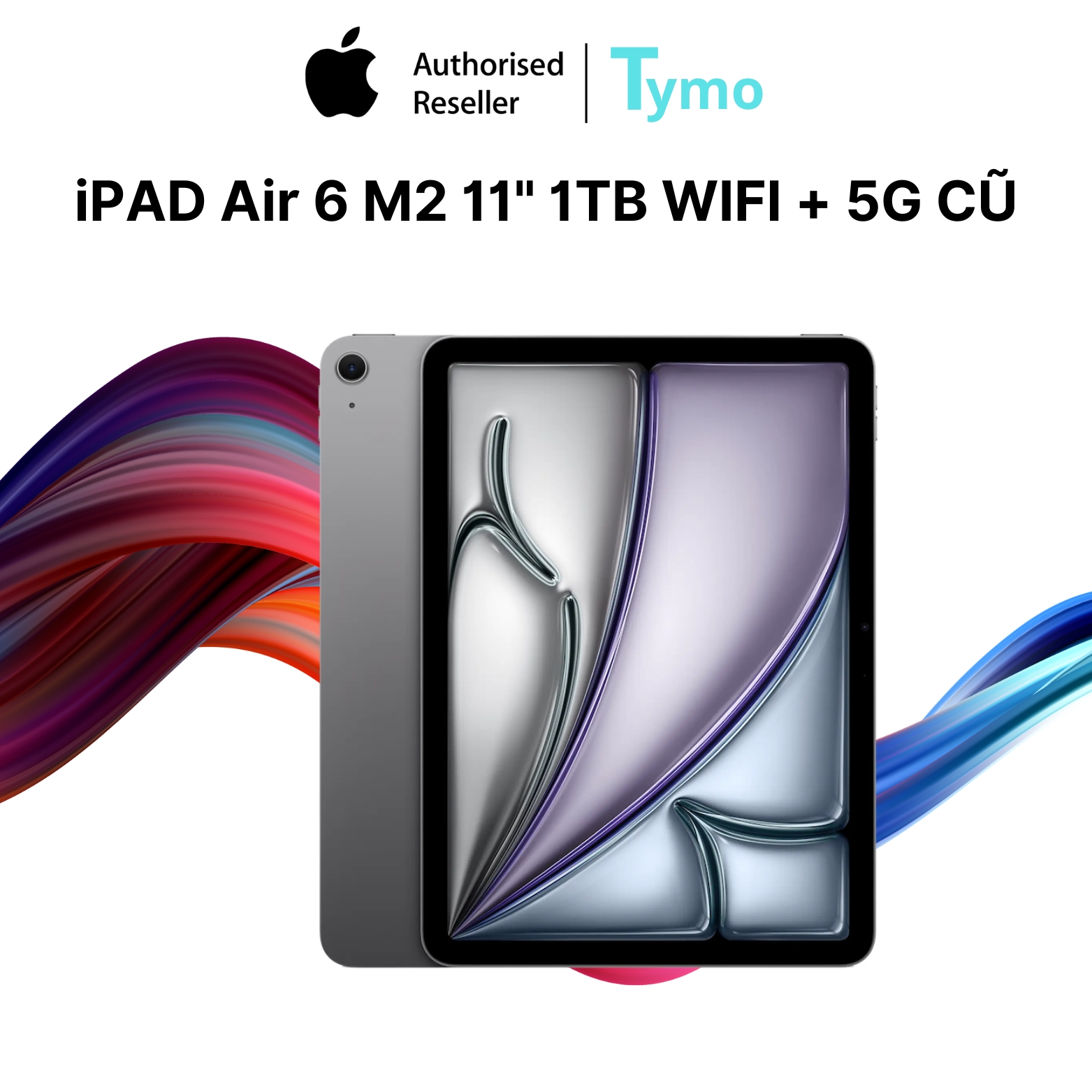 iPad Air 6 M2 11" 1TB Wifi + 5G Cũ Đẹp 99% - Ảnh 4