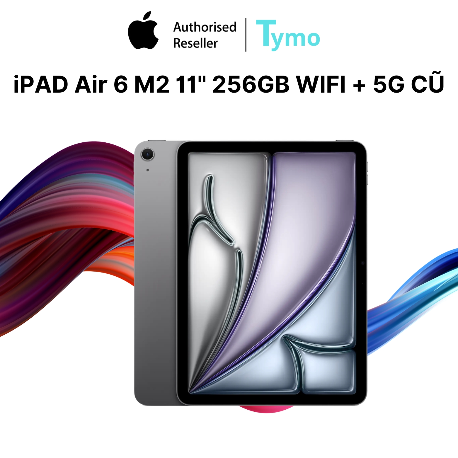 iPad Air 6 M2 11" 256GB Wifi + 5G Cũ Đẹp 99% - Ảnh 4