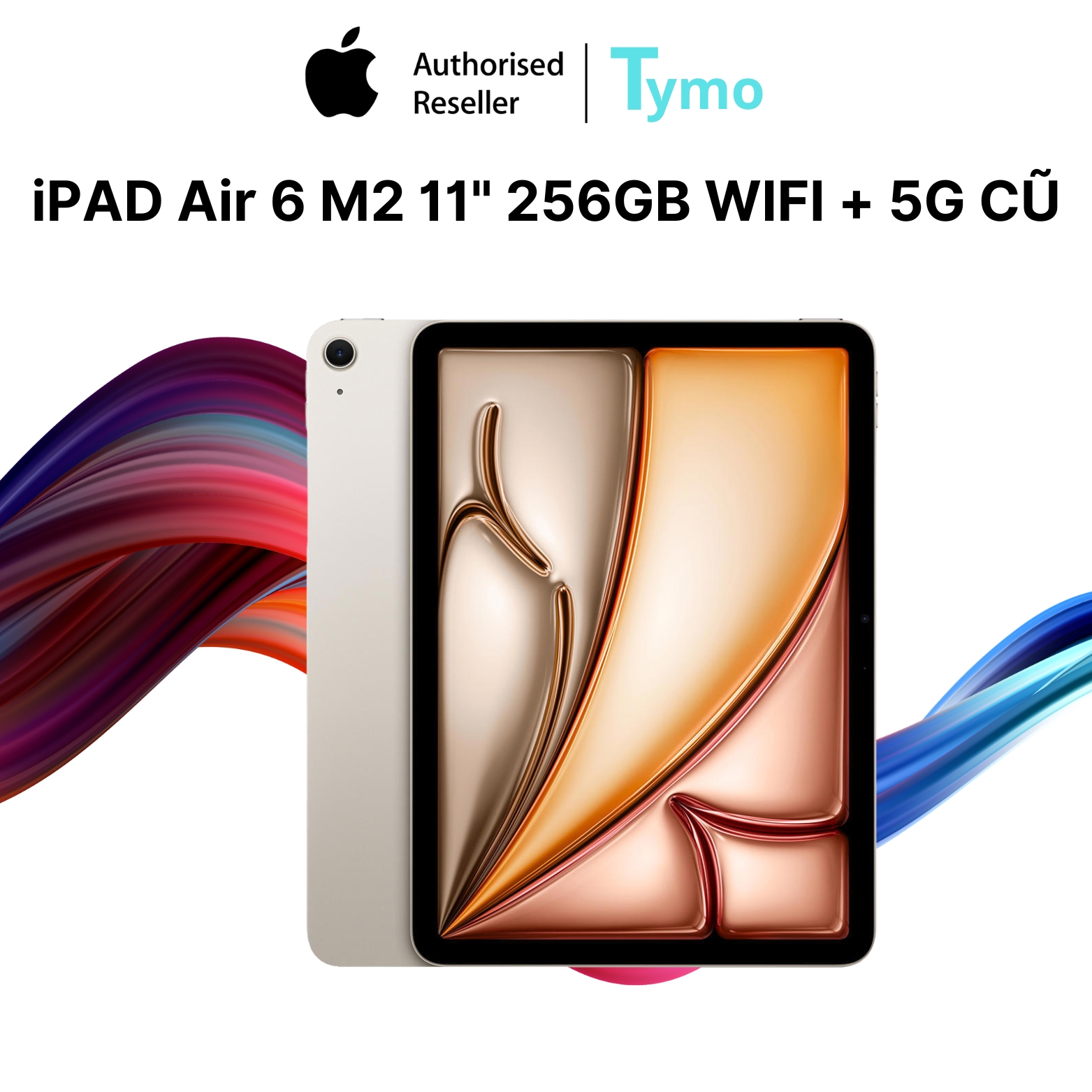 iPad Air 6 M2 11" 256GB Wifi + 5G Cũ Đẹp 99% - Ảnh 2