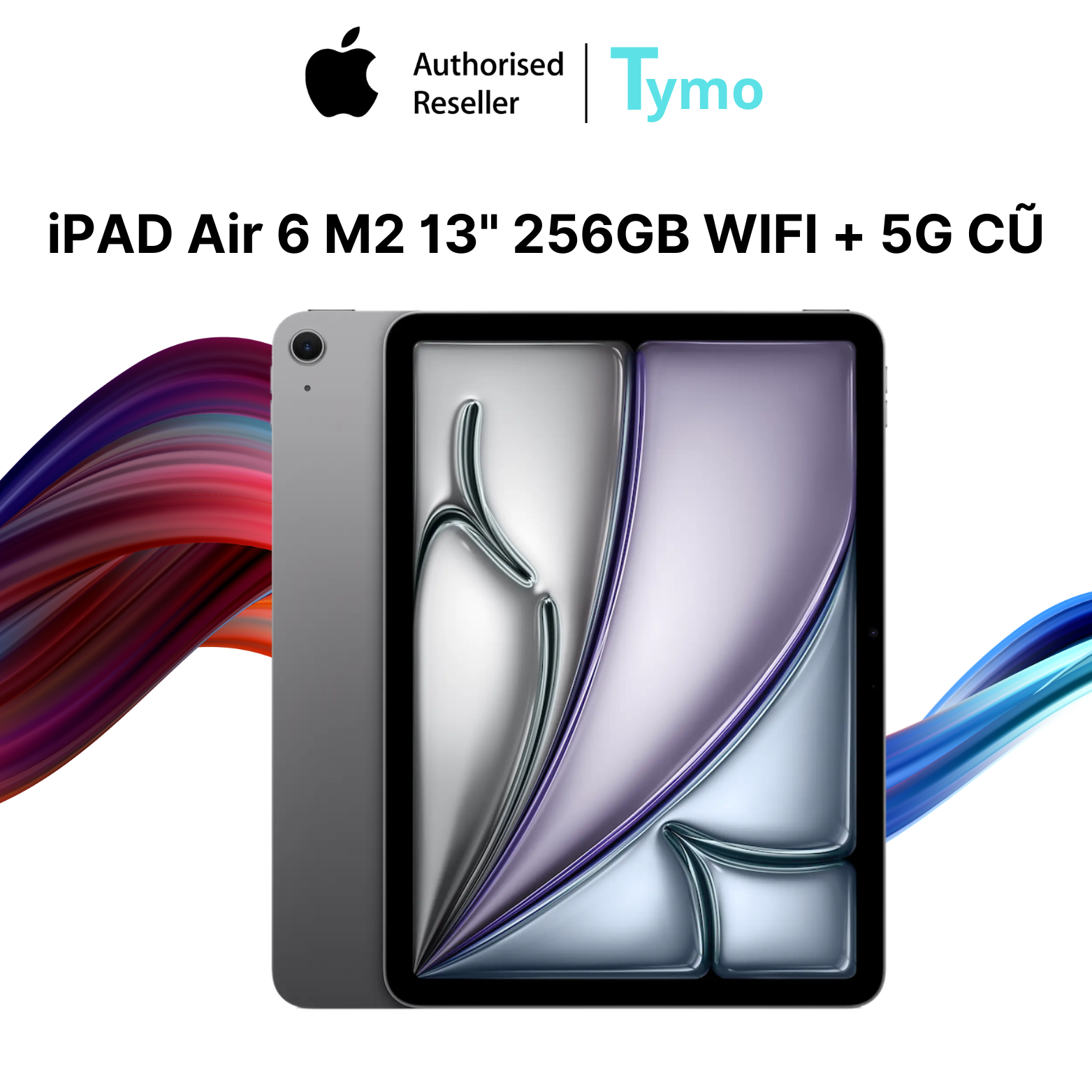 iPad Air 6 M2 13" 256GB Wifi + 5G Cũ Đẹp 99% - Ảnh 4