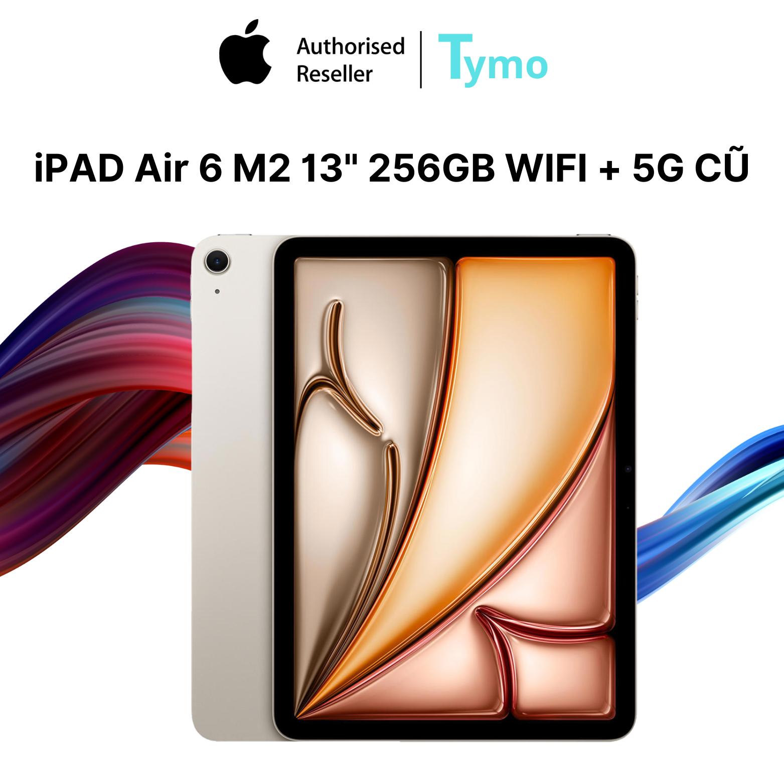 iPad Air 6 M2 13" 256GB Wifi + 5G Cũ Đẹp 99% - Ảnh 2