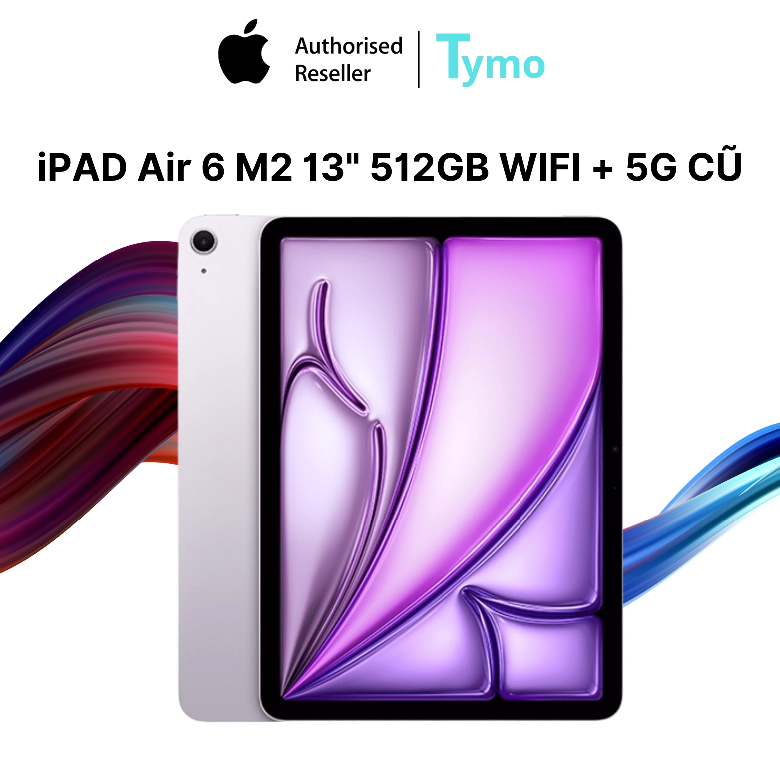 iPad Air 6 M2 13" 512GB Wifi + 5G Cũ Đẹp 99% - Ảnh 3