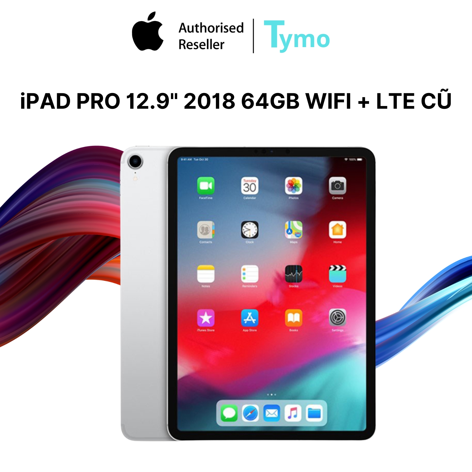 iPad Pro 12.9" 2018 64GB Wifi + LTE Cũ Đẹp 99% - Ảnh 2
