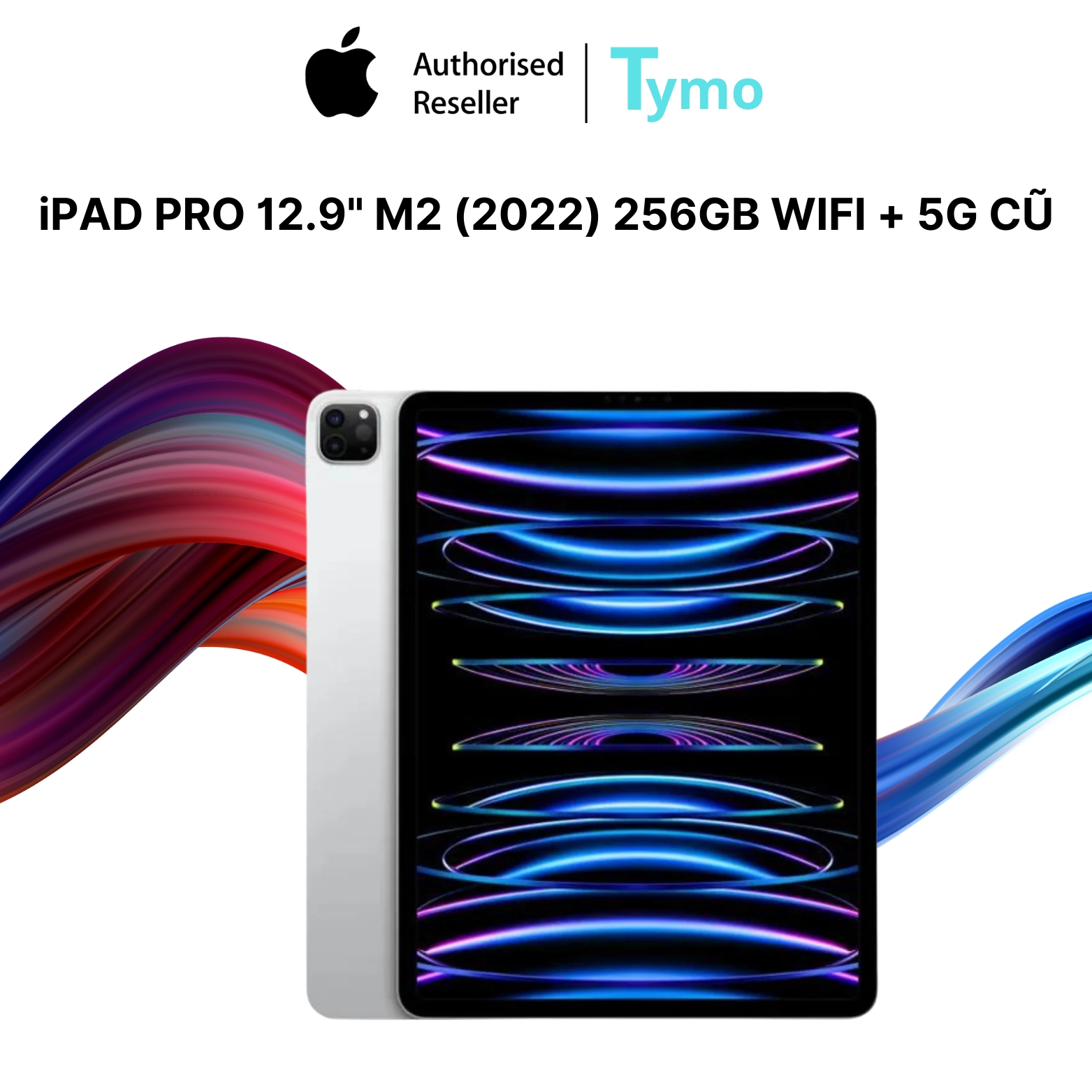iPad Pro 12.9" M2 (2022) 256GB Wifi + 5G Cũ Đẹp 99% - Ảnh 2