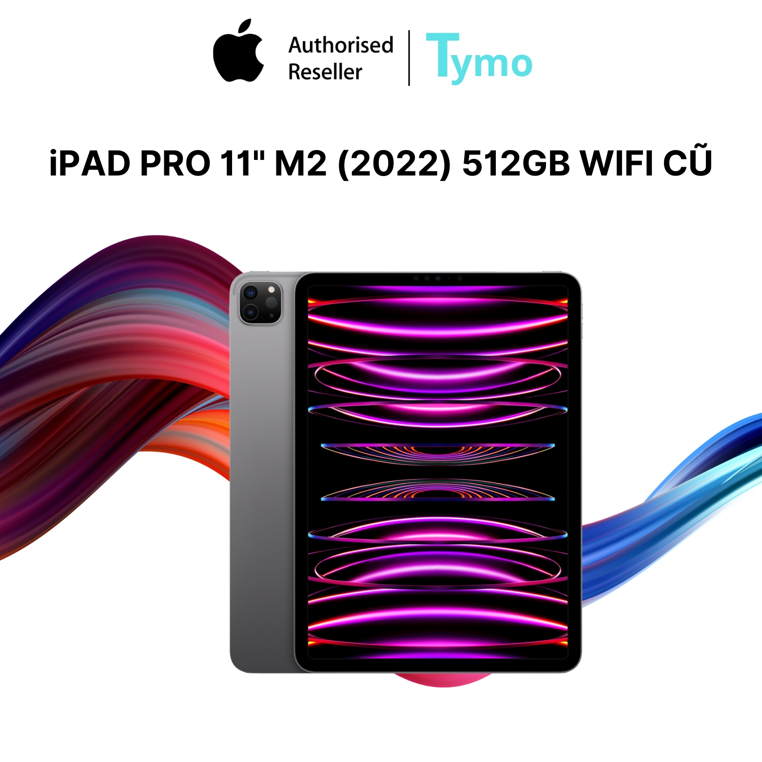iPad Pro 11" M2 (2022) 512GB Wifi Cũ Đẹp 99% - Ảnh 3