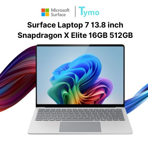Surface Laptop 7 Snapdragon X Elite 16GB 512GB 13.8" Chính Hãng