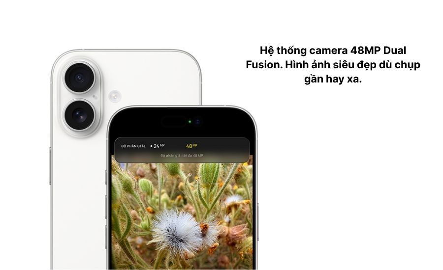 Cụm camera iPhone 17 256GB nâng cấp, hỗ trợ chụp đêm và quay video 4K