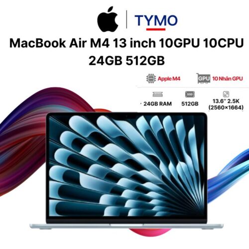 MacBook Air M4 13 inch 10GPU 10CPU 24GB 512GB Chính Hãng