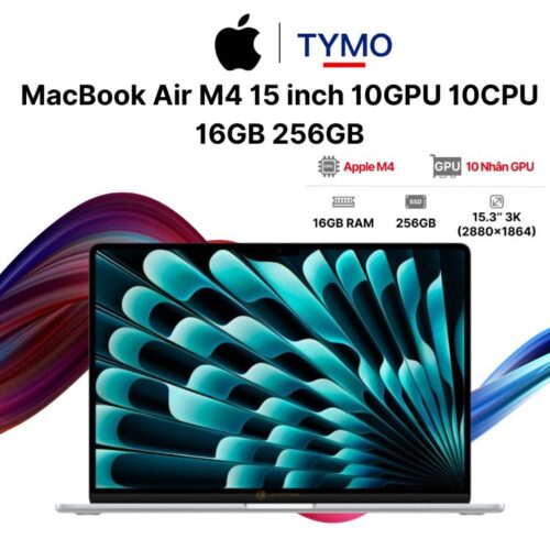 MacBook Air M4 15 inch 10GPU 10CPU 16GB 256GB Chính Hãng